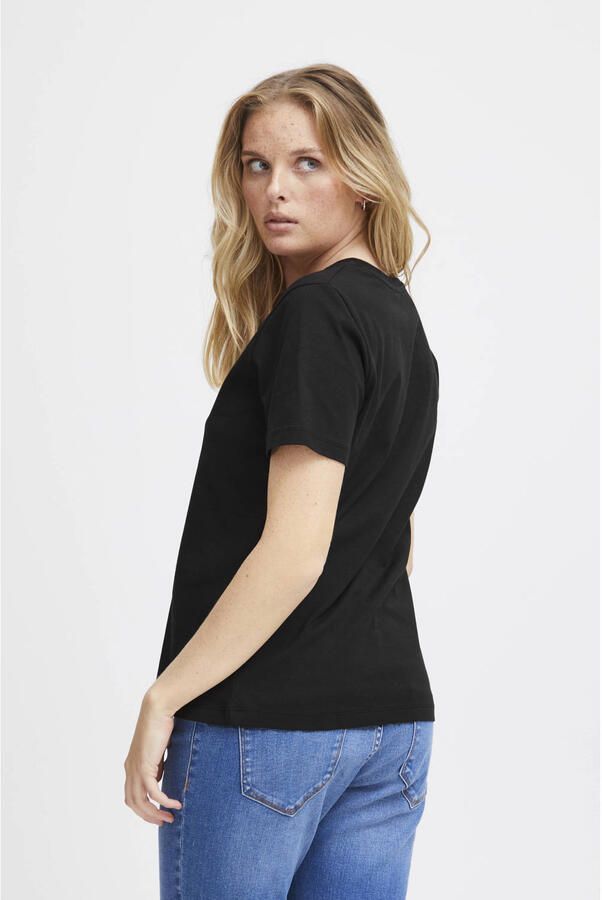 ICHI T-shirt zwart - Foto 3