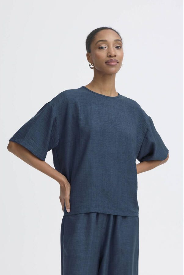 ICHI top donkerblauw