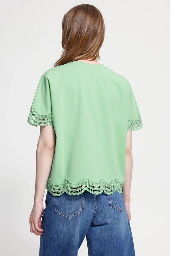 ICHI top limegroen - Foto 3