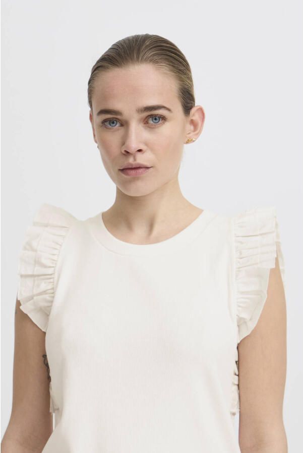 Ichi Top met volants model 'PAITYN'