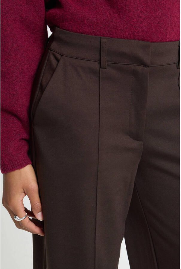 ICHI wide leg regular waist broek - Foto 2