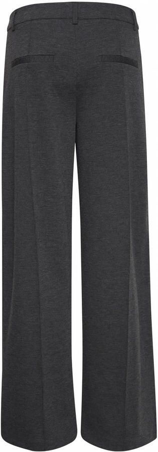 Ichi Wide leg stoffen broek met vaste persplooien model 'KATE' - Foto 2