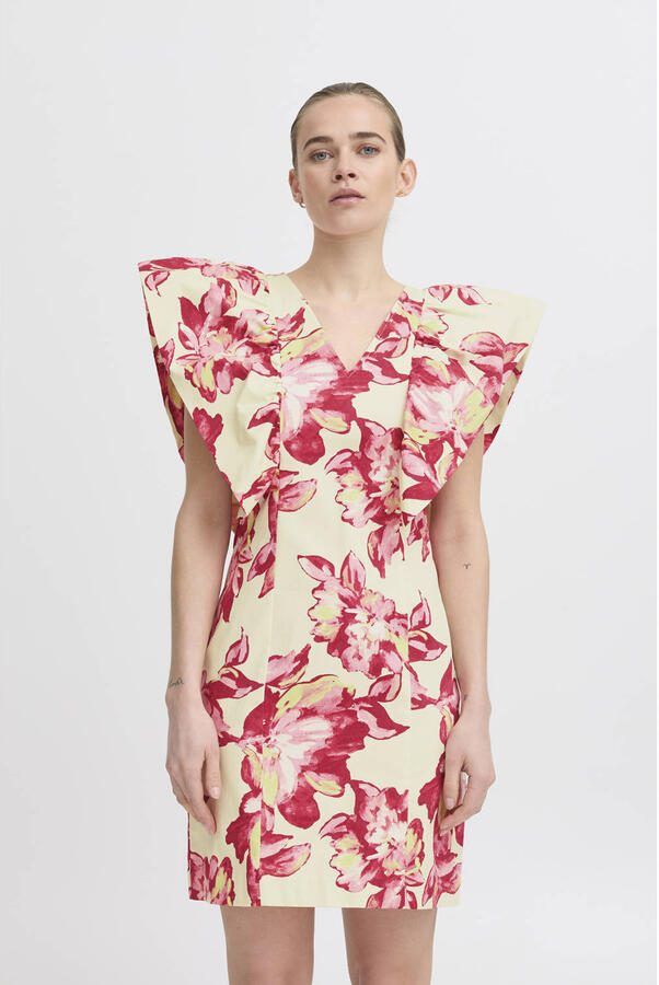 ICHI zomerjurk roze
