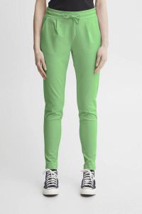 ICHI regular fit pantalon IHKATE groen