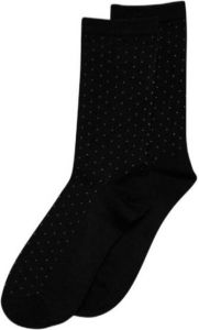 ICHI sokken Iafenja met stippen zwart