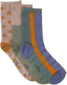 ICHI sokken met prints set van 3 multi