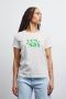 Ichi T-shirt met statementprint model 'Kamille' - Thumbnail 1