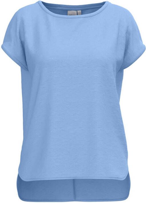 ICHI T-shirt IHREBEL blauw