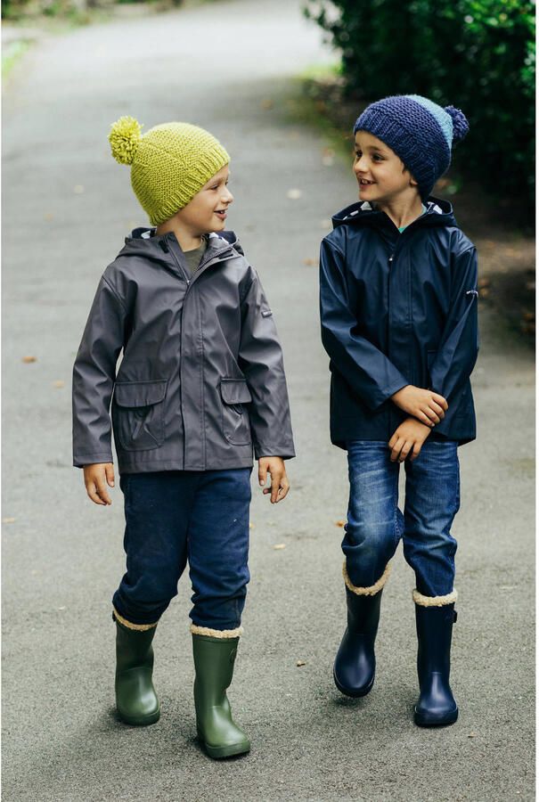 Igor unisex regenjas zomer Euri donkerblauw Polyester Capuchon 140 - Foto 2