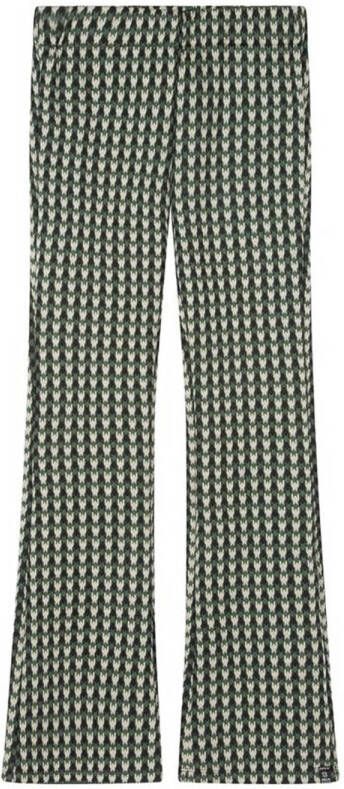 INDIAN BLUE JEANS Meisjes Broeken Flare Pied De Poule Groen