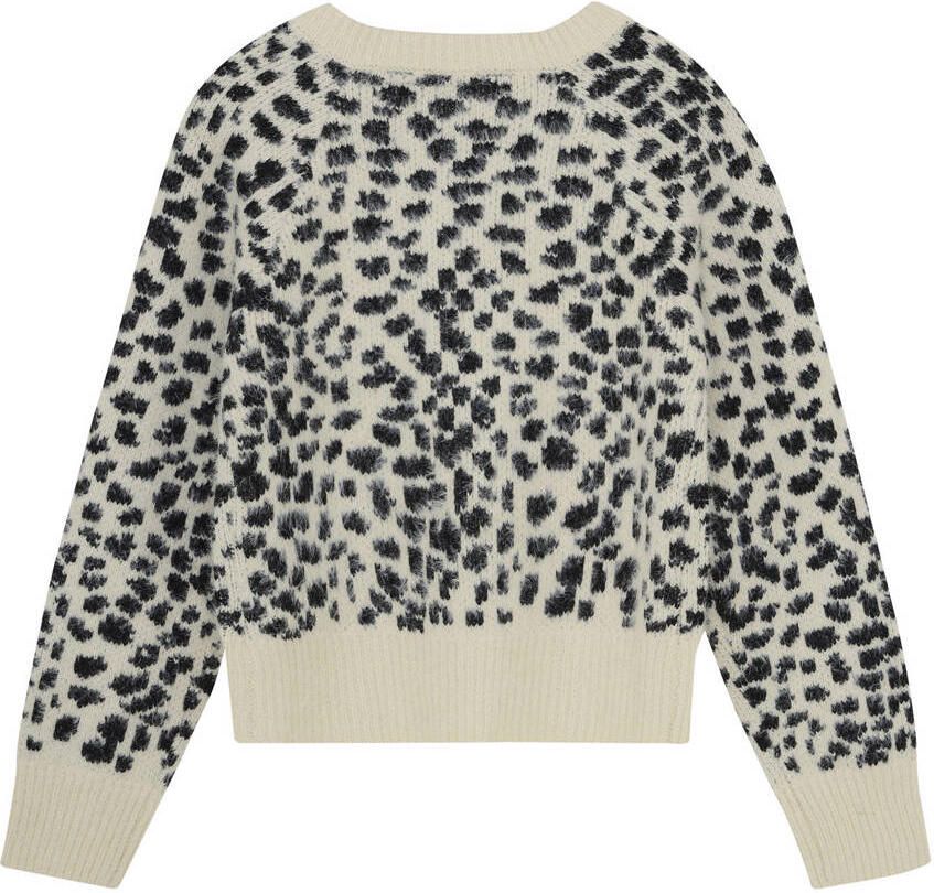 INDIAN BLUE JEANS Meisjes Truien & Vesten Knitted Spotty Wit - Foto 5