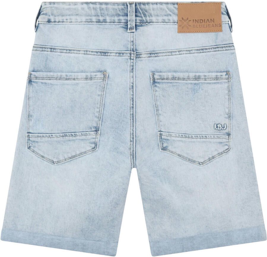 INDIAN BLUE JEANS Jongens Jeans Long Denim Short Light Jeans Lichtblauw - Foto 6