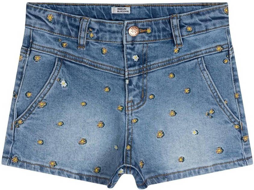 Indian Blue Jeans denim short met all over print medium denim - Foto 1