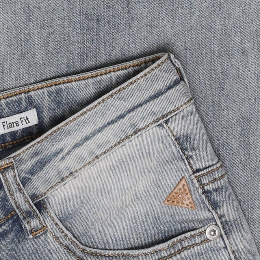 INDIAN BLUE JEANS Meisjes Jeans Flared Fit Medium Denim Lichtgrijs - Foto 3