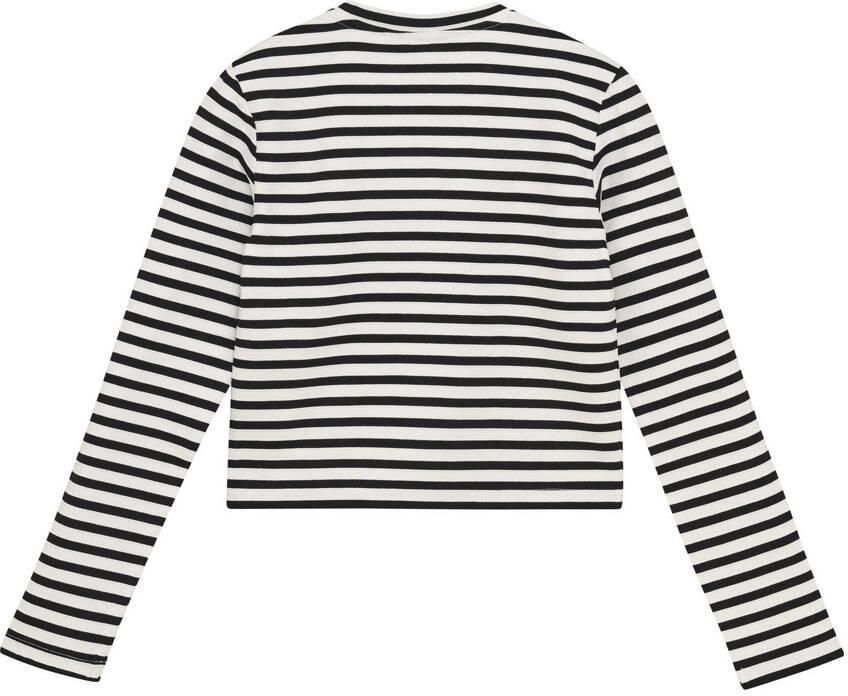 INDIAN BLUE JEANS Meisjes Tops & T-shirts Longsleeve Stripe Zwart - Foto 4