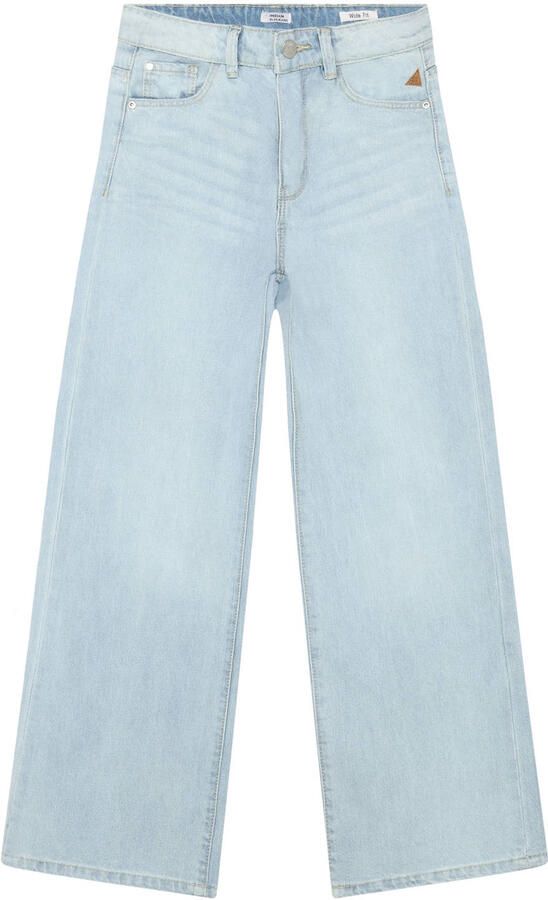 INDIAN BLUE JEANS Meisjes Jeans Extra Wide Fit Washed Lichtblauw - Foto 4