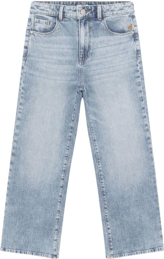 Indian Blue Jeans high waist wide leg jeans light blue denim - Foto 3