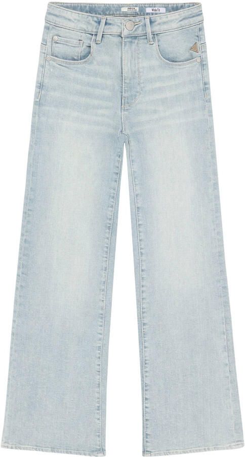 INDIAN BLUE JEANS Meisjes Jeans Wide Fit Light Denim Lichtblauw - Foto 4