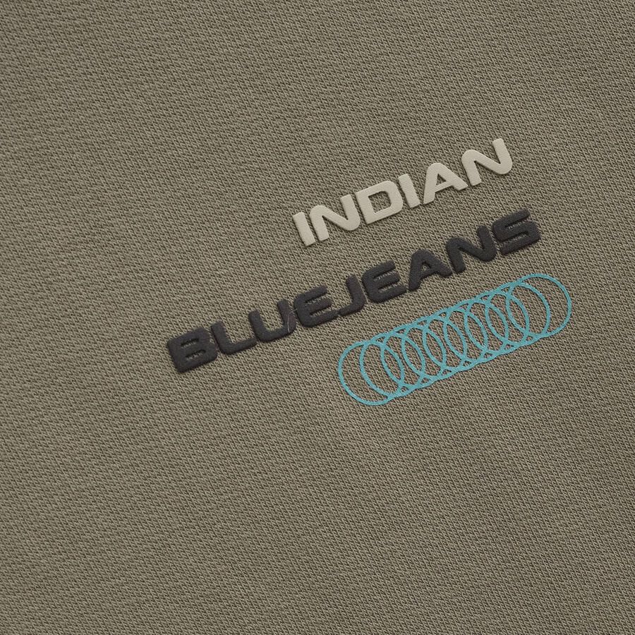 INDIAN BLUE JEANS Jongens Truien & Vesten Hoodie Backprint Bruin - Foto 4
