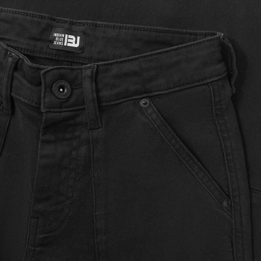 Indian Blue Jeans loose fit casual broek grijs Jongens Stretchkatoen - Foto 2