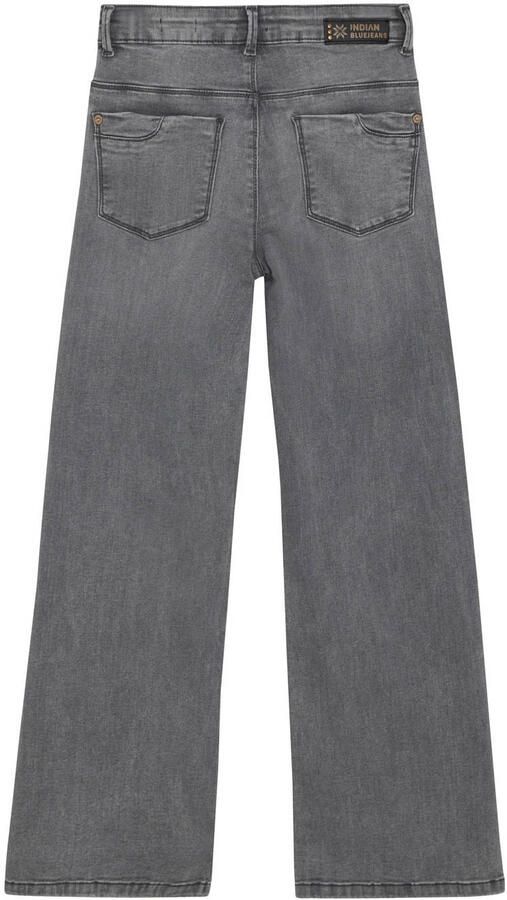 INDIAN BLUE JEANS Meisjes Jeans Wide Fit Grey Grijs - Foto 3