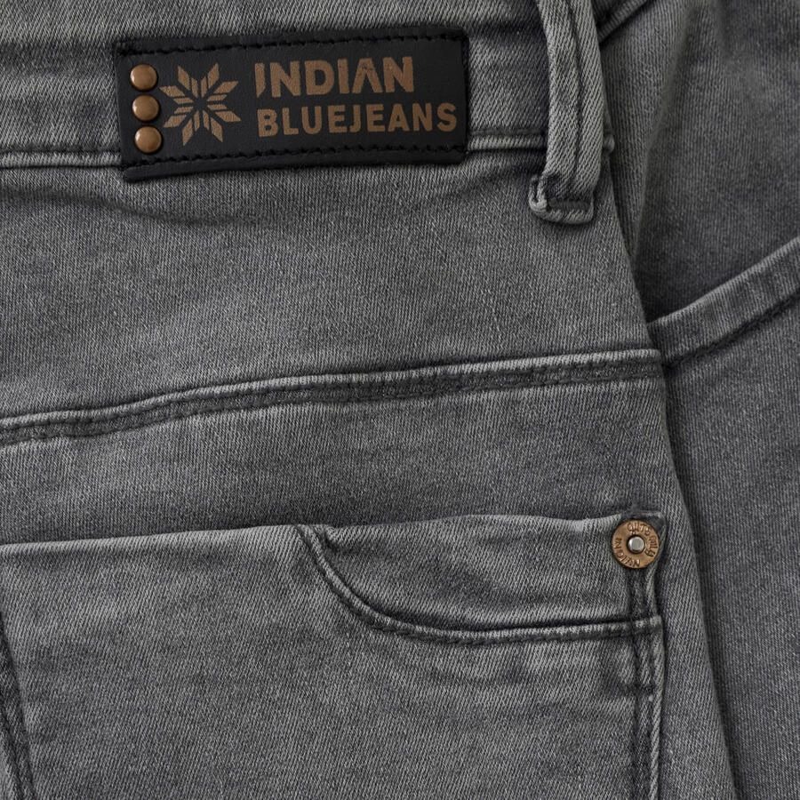 INDIAN BLUE JEANS Meisjes Jeans Wide Fit Grey Grijs - Foto 4