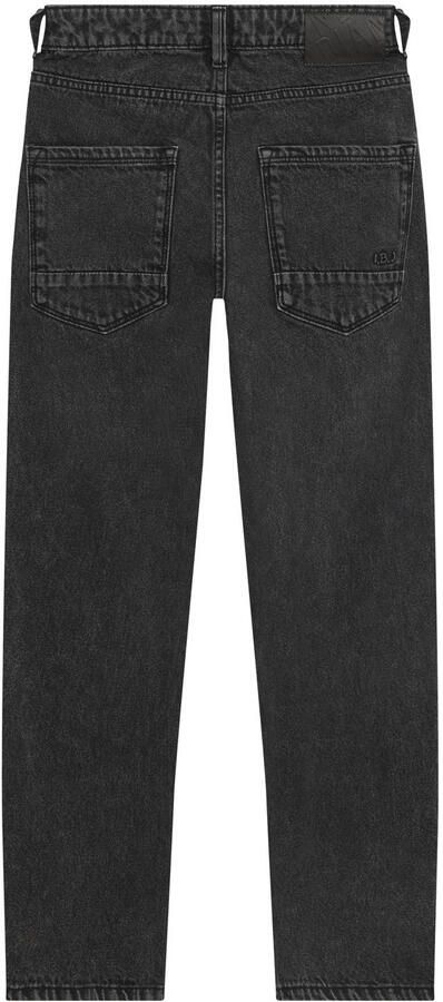 INDIAN BLUE JEANS Jongens Jeans Wide Loose Fit Black Jeans Donkergrijs - Foto 4