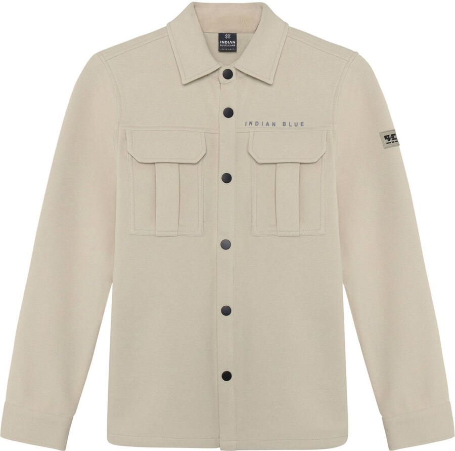 Indian Blue Jeans overshirt beige