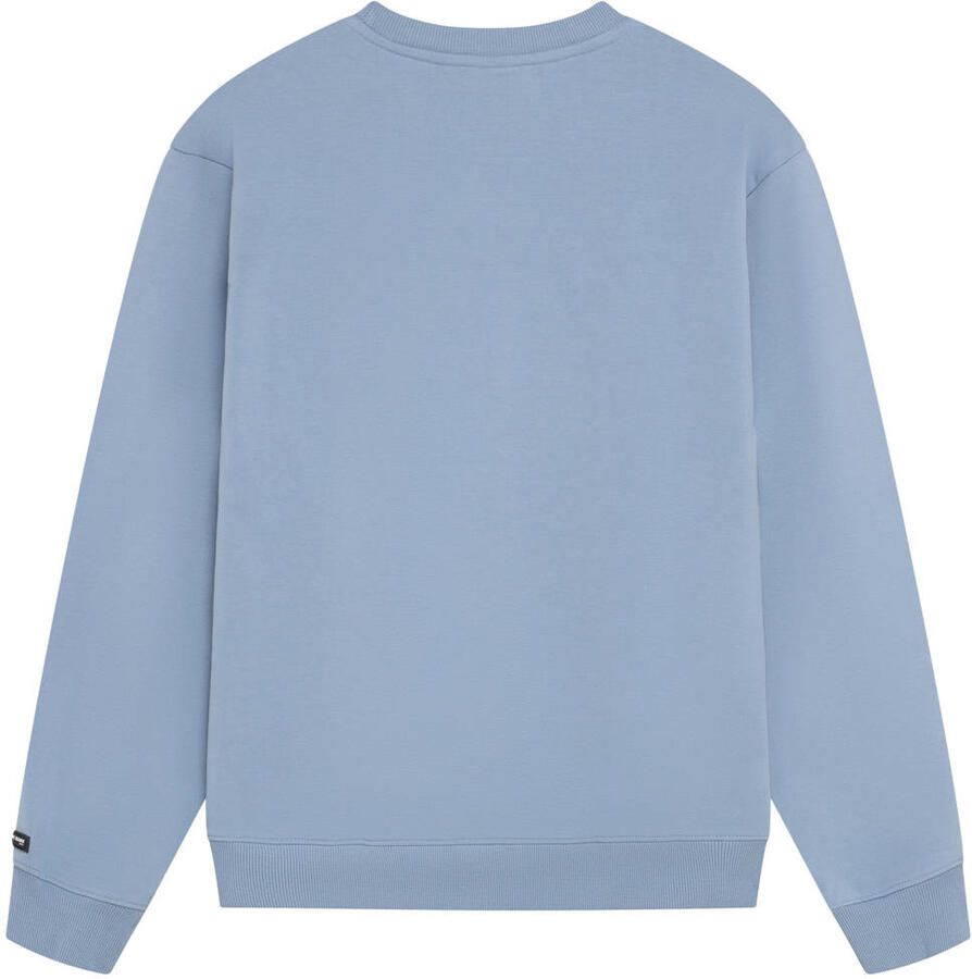 Indian Blue Jeans oversized sweater lichtblauw Effen