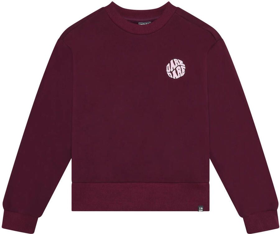 INDIAN BLUE JEANS Meisjes Truien & Vesten Sweater Backprint Bordeaux - Foto 2