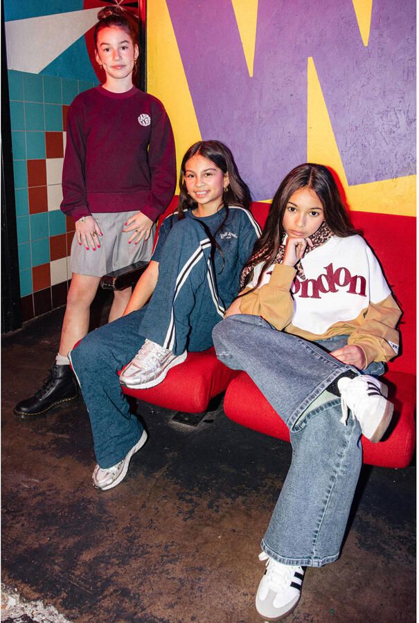 INDIAN BLUE JEANS Meisjes Truien & Vesten Sweater Backprint Bordeaux - Foto 4