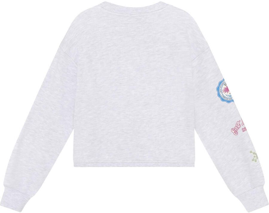 INDIAN BLUE JEANS Meisjes Truien & Vesten Sweater Patches Lichtgrijs - Foto 6