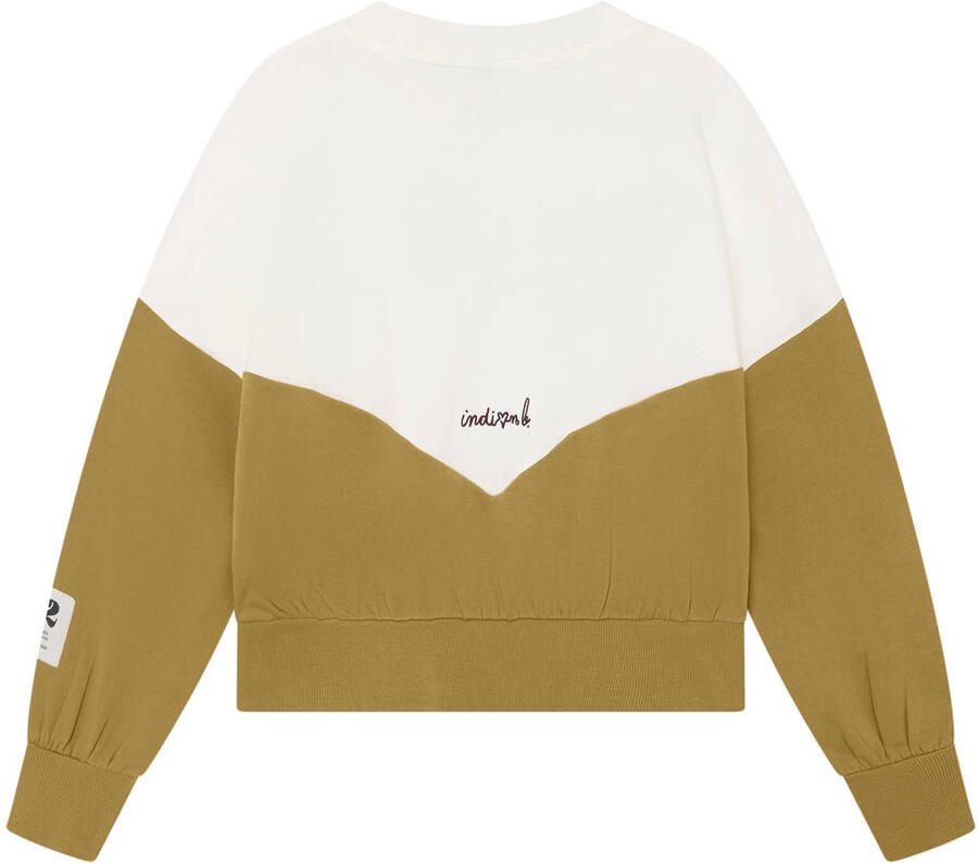 INDIAN BLUE JEANS Meisjes Truien & Vesten Sweater Colorblock Creme - Foto 5