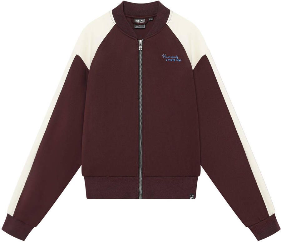 INDIAN BLUE JEANS Meisjes Truien & Vesten Jacket Two Color Bordeaux - Foto 4