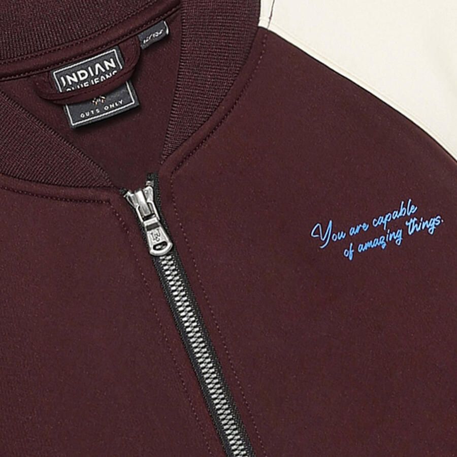 INDIAN BLUE JEANS Meisjes Truien & Vesten Jacket Two Color Bordeaux - Foto 5