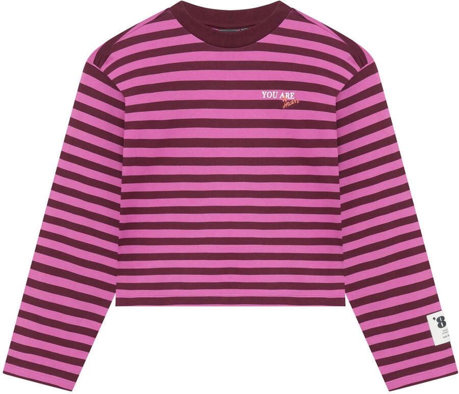 INDIAN BLUE JEANS Meisjes Tops & T-shirts Longsleeve Relaxed Fit Fuchsia - Foto 2