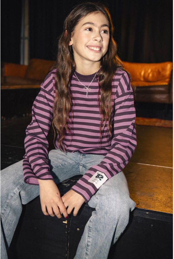 INDIAN BLUE JEANS Meisjes Tops & T-shirts Longsleeve Relaxed Fit Fuchsia - Foto 3