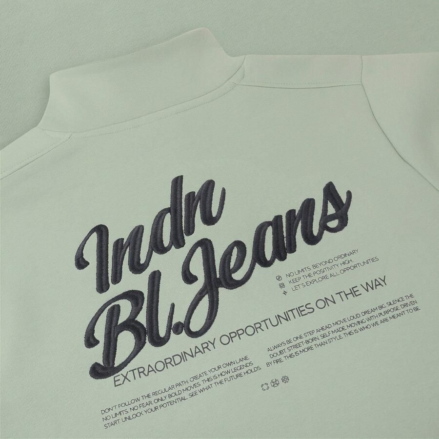 INDIAN BLUE JEANS Jongens Truien & Vesten Zip Sweater Indn Mint - Foto 5