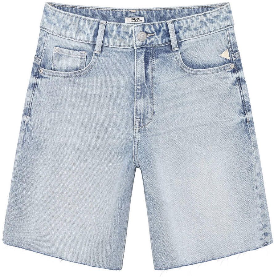 Indian Blue Jeans regular waist short light blue denim