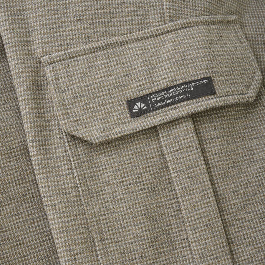 INDIAN BLUE JEANS Jongens Broeken Jog Pant Cargo Check Zand