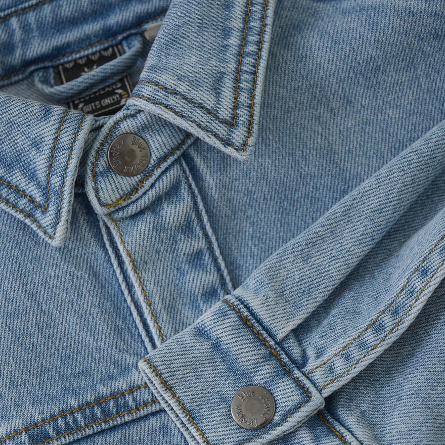 INDIAN BLUE JEANS Meisjes Jassen Denim Jacket Embroidery Lichtblauw