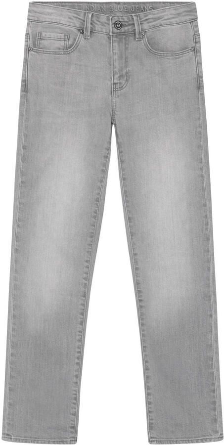Indian Blue Jeans straight leg jeans grey denim