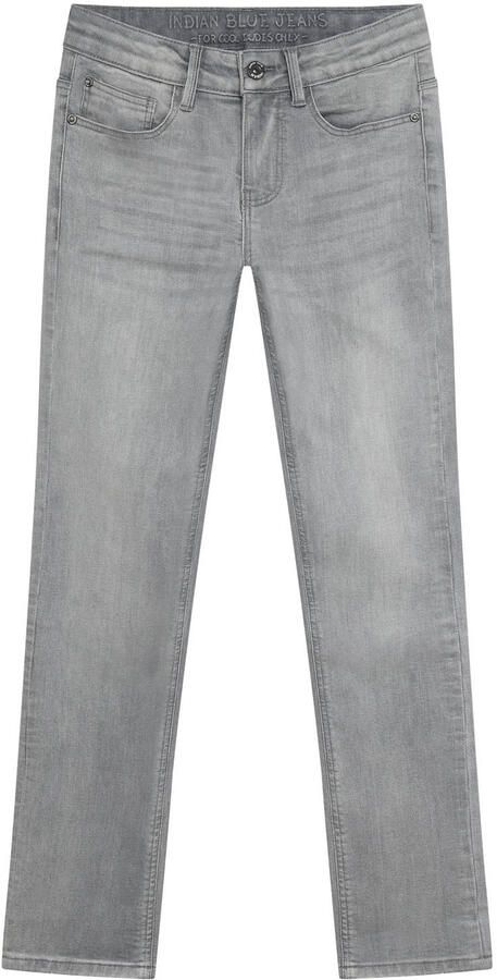 Indian Blue Jeans straight leg jeans lichtgrijs