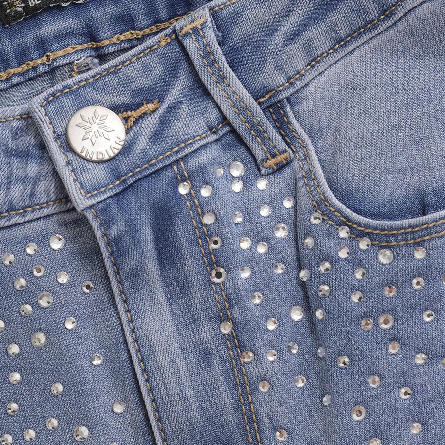 Indian Blue Jeans straight leg jeans light blue denim - Foto 2