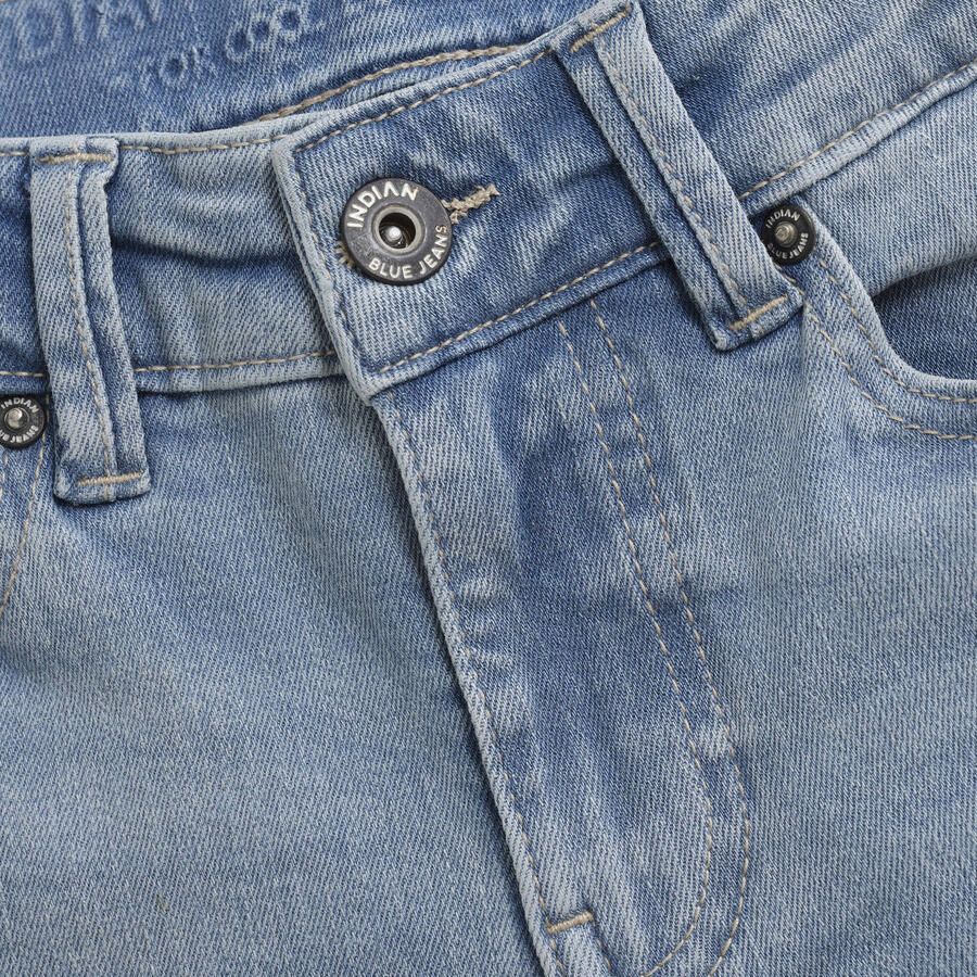 INDIAN BLUE JEANS Jongens Jeans 2690 Straight Fit Light Jeans Blauw - Foto 3