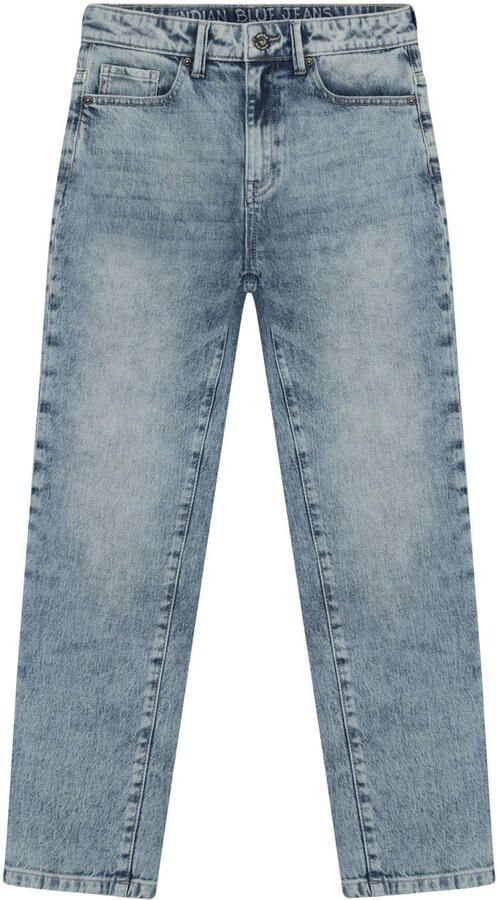 INDIAN BLUE JEANS Jongens Jeans 2450 Baggy Straight Blue Jeans Lichtblauw - Foto 3
