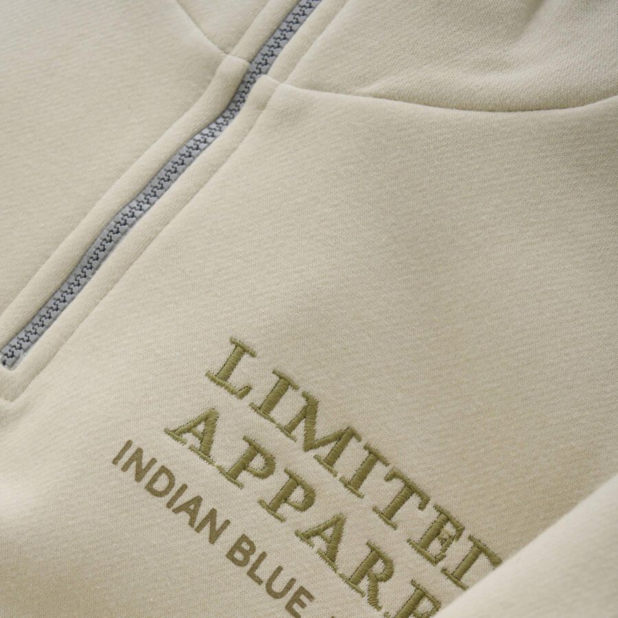 INDIAN BLUE JEANS Jongens Truien & Vesten Sweater Zip Collar Print Beige - Foto 4