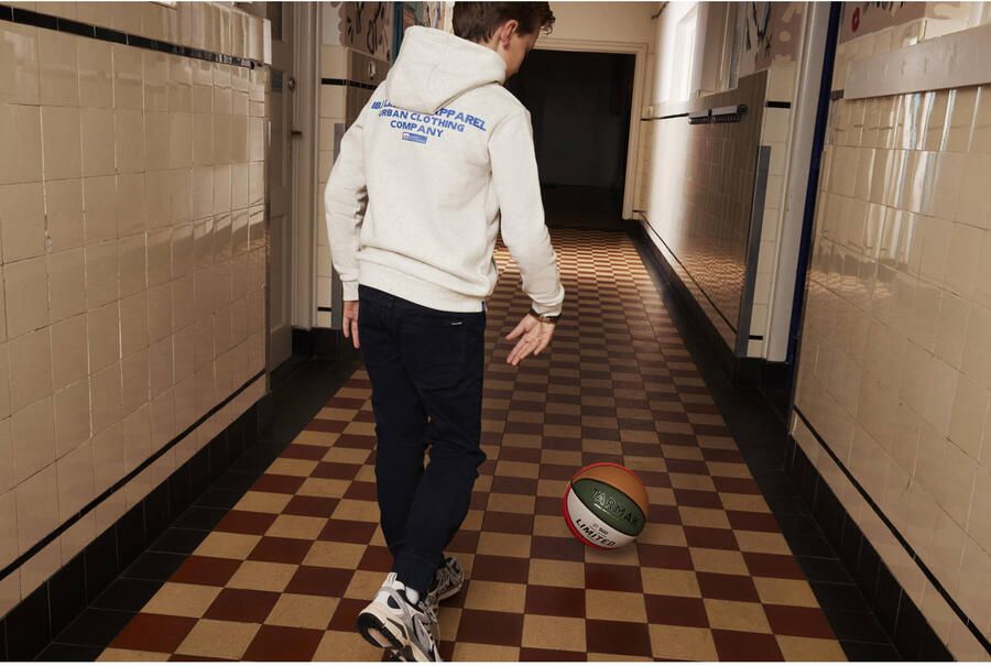 INDIAN BLUE JEANS Jongens Truien & Vesten Hoodie Limited Apparel Lichtgrijs - Foto 6