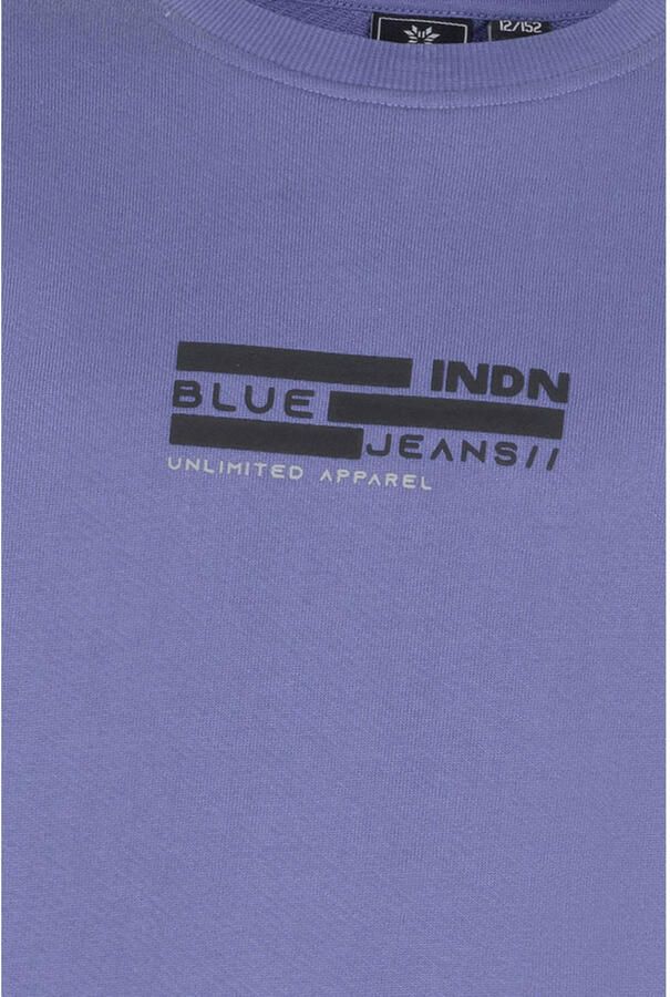 INDIAN BLUE JEANS Jongens Truien & Vesten Organic Sweater Indian Paars