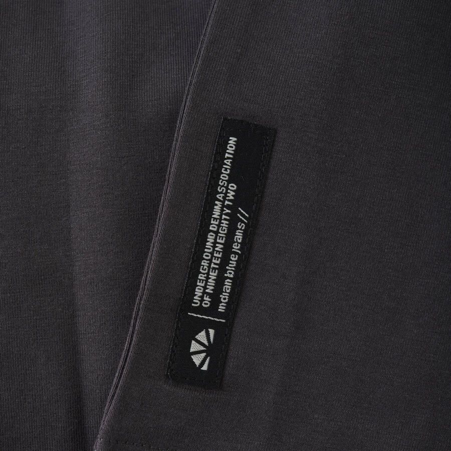 INDIAN BLUE JEANS Jongens Polo's & T-shirts T-shirt Backprint Wave Grijs - Foto 2